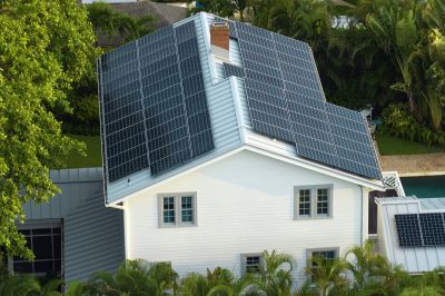 Residential Solar Panels on Roof